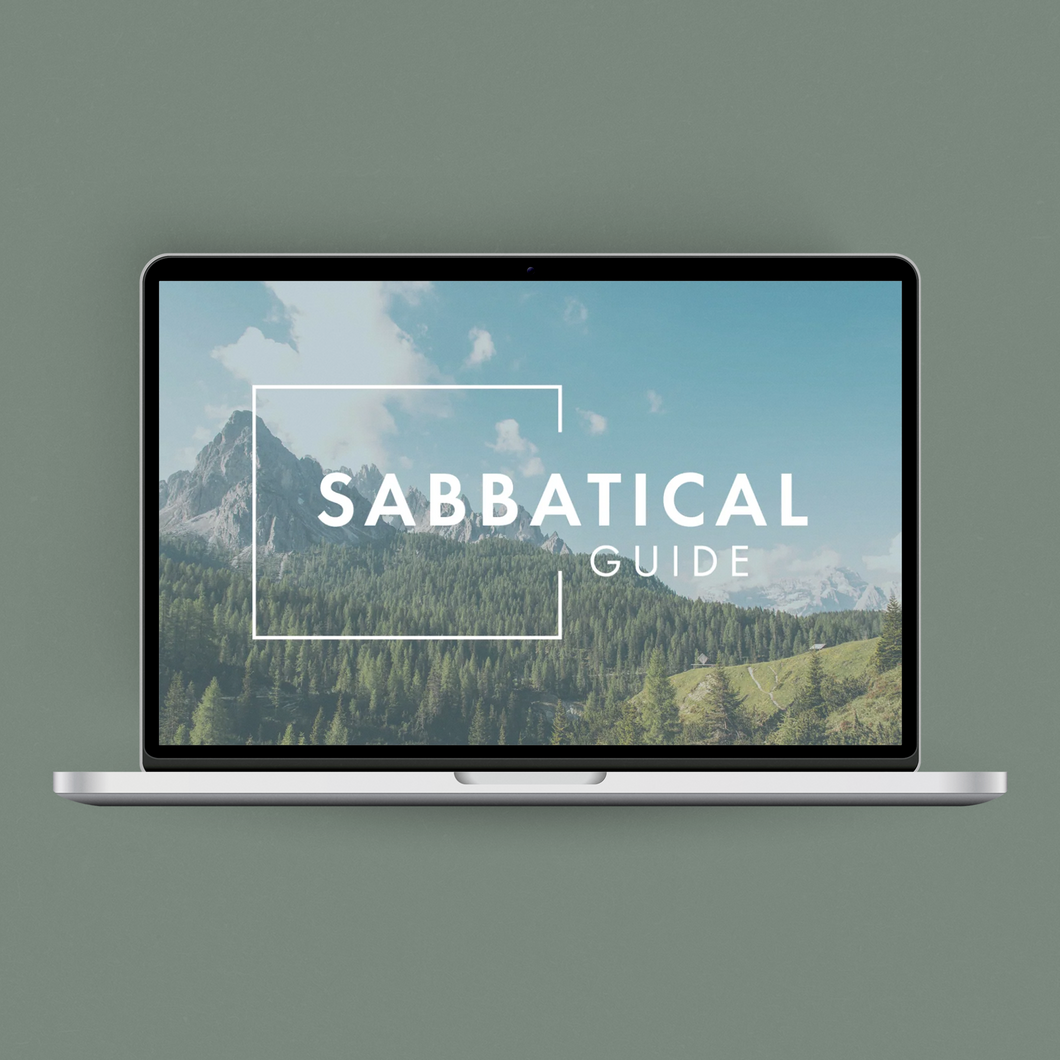 Sabbatical Guide Online Course
