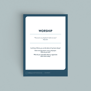 New Design! Journey: Visual Devotion Cards in Psalm 23