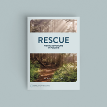 Load image into Gallery viewer, New Design! Rescue: Visual Devotion Cards in Psalm 18
